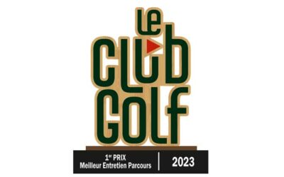 LeClub GOLF décerne le 1er prix « Entretien terrain » à Mérignies Golf, en 2022 et 2023 !