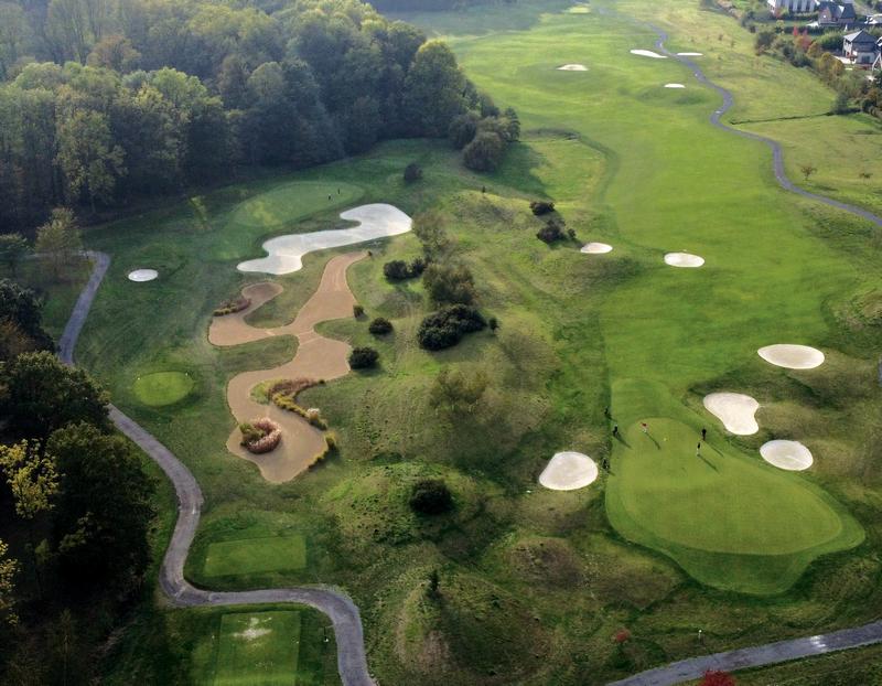 Parcours Val de marque Mérignies Golf tour N°7 tee