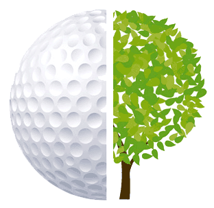 logo golf nature merignies