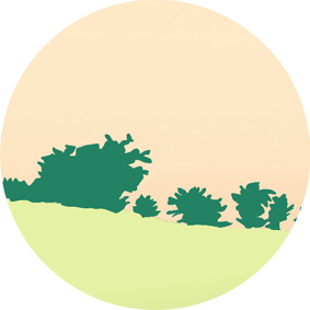 Logo nature golf merignies 