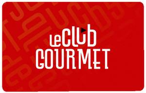 Carte LeClub Gourmet, points de fidélité fees au restaurant ou en brasserie