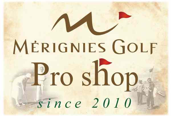 logo proShop à Mérignies Golf, articles de golf pour jouer et apprendre