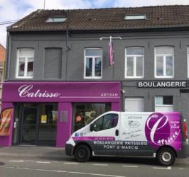 Boulangerie Catrisse qui fournit le restaurant du golf de Mérignies