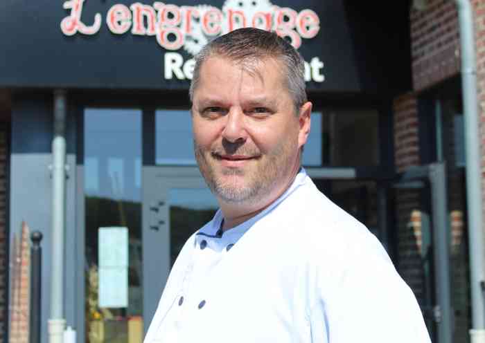 Gael Vessié, chef à L'engrenage Brasserie à Mérignies Golf