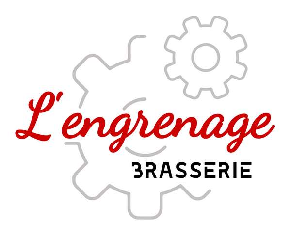 Logo engrenage brasserie