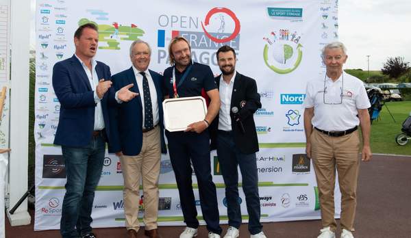 Image remise de prix para golf