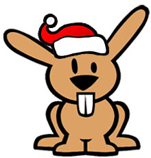 lapin noel - Merignies Golf