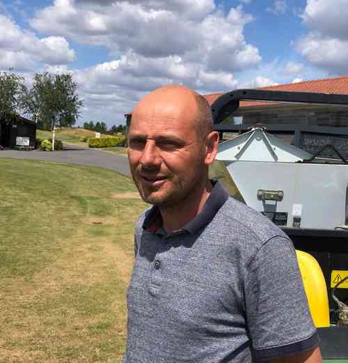 Sébastien dabrinville Merigniues Golf Green keeper