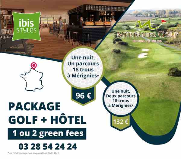 NOUVEAU package Golf + Hôtel