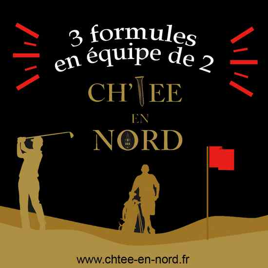 Compétition de golf Chtee en Nord, organisée par l'EDHEC