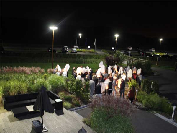 Buffet de desserts pour un mariage à Mérignies Golf