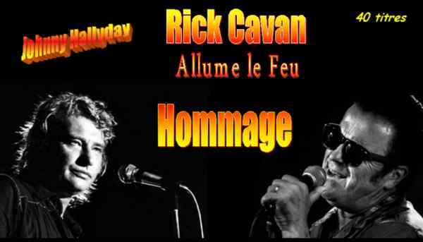 rick-cavan-hommage-johnny-hallyday_495933 L'engrenage Brasserie Mérignies Golf soirée live 9