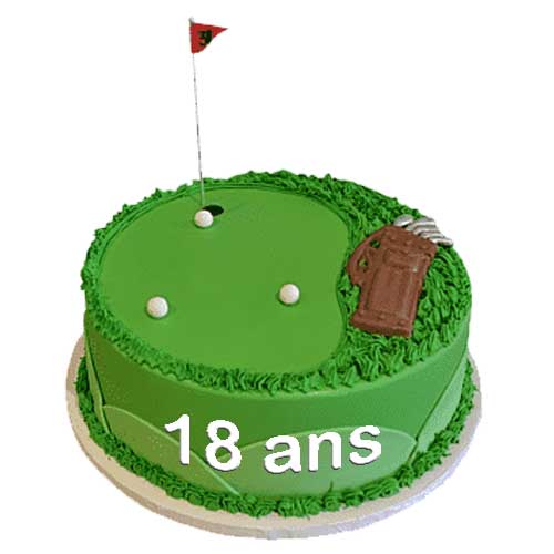 gateau golf 18