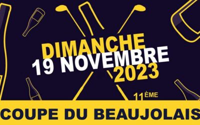 Coupe du Beaujolais – Dimanche 19 novembre