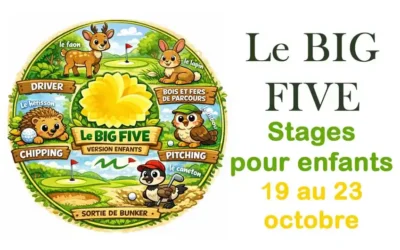Stage de golf enfants et jeunes – Vacances de Toussaint