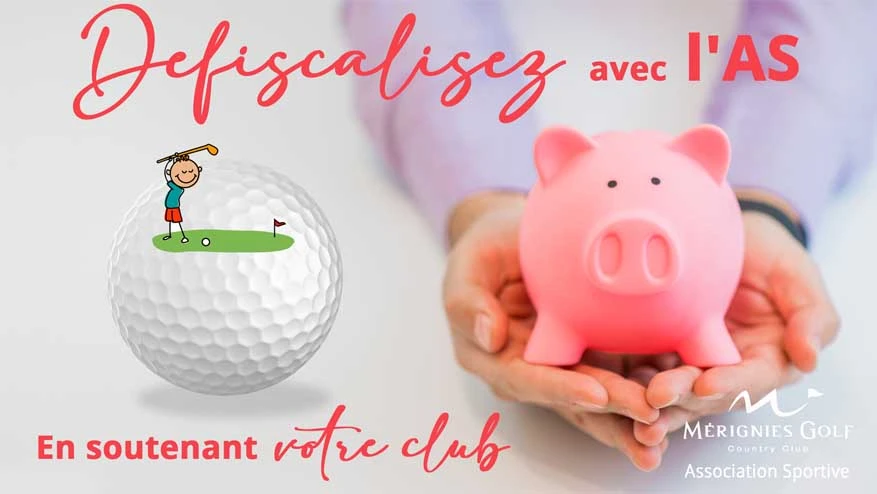 dessin d'un départ golf sur le parcours de Mérignies