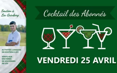 Soirée des abonnés – Vendredi 25 avril