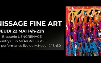 Vernissage Fine Art – Jeudi 22 mai