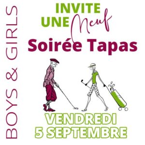 Invite une meuf - SOIRÉE TAPAS - vendredi 5 septembre