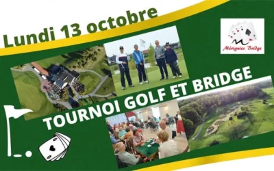 Compétition Golf et Bridge – Lundi 13 octobre