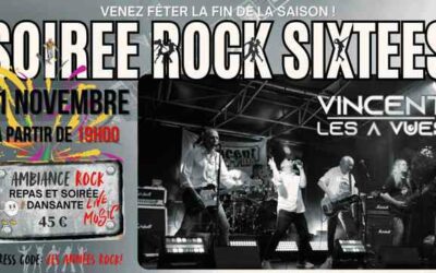 Soirée Sixtees – Vendredi 21 novembre