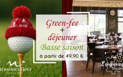 Green Fee + déjeuner – Spécial Hiver