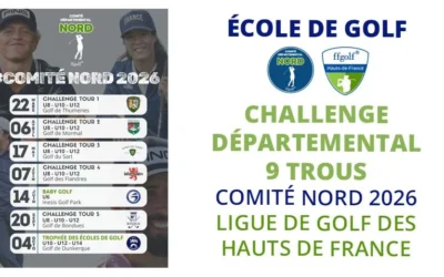 Challenge des Écoles de Golf du Nord 2026
