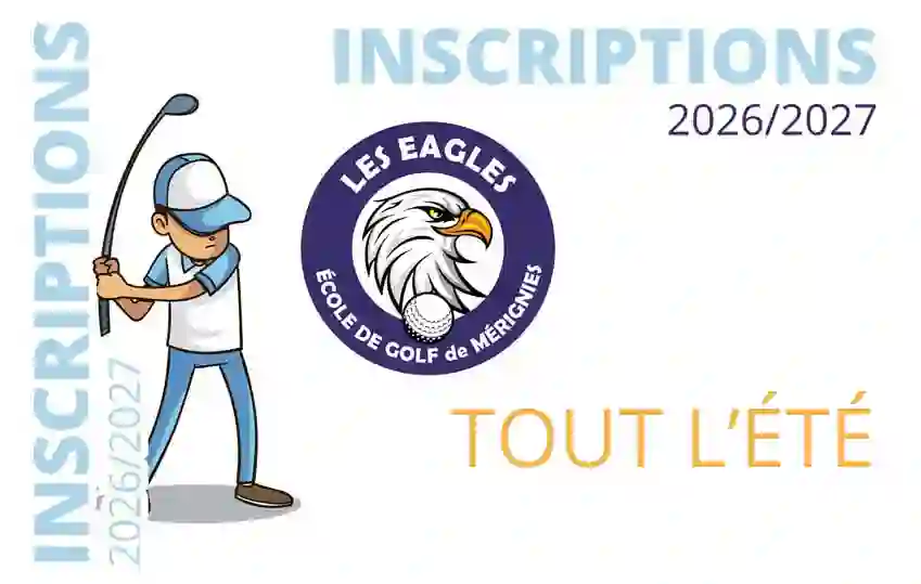 (ré)-Inscription à l&rsquo;Ecole de Golf – 2026/2027