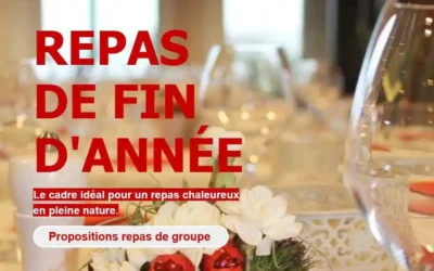 Repas de fin d&rsquo;année entre collègues